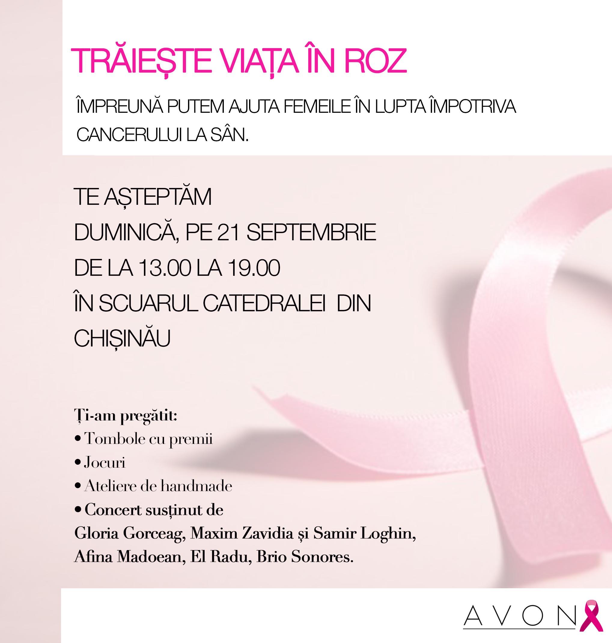 Trăiește viața în roz alături de Avon