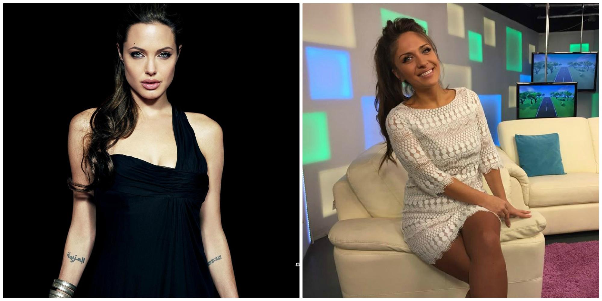Angelina Jolie are o sosie în Moldova