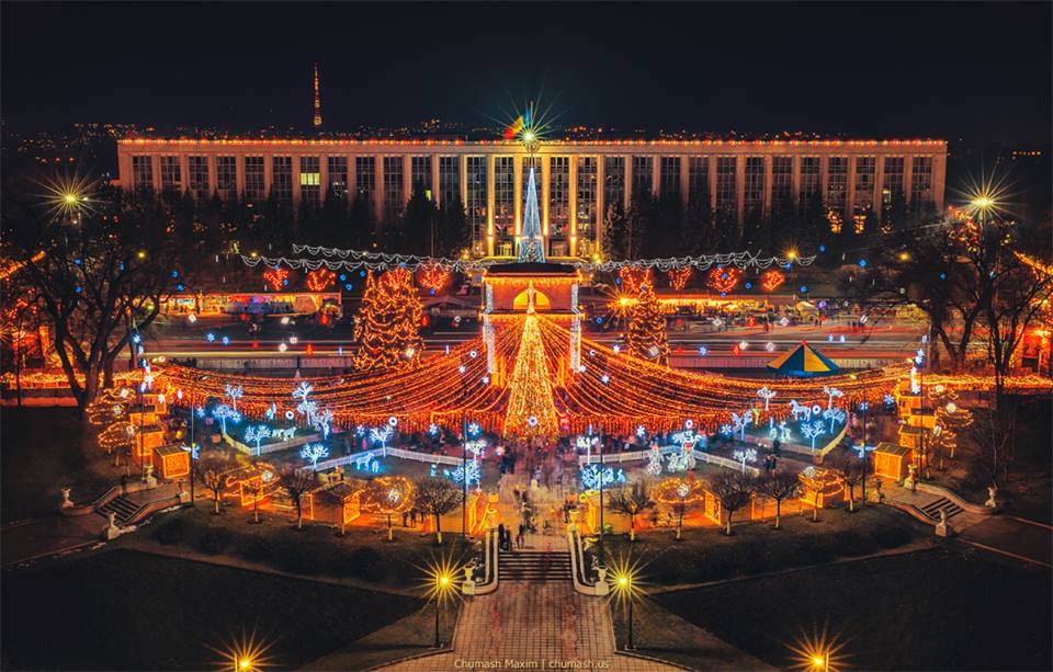 Кишинев попал в топ-10 лучших городов СНГ для зимних путешествий среди россиян