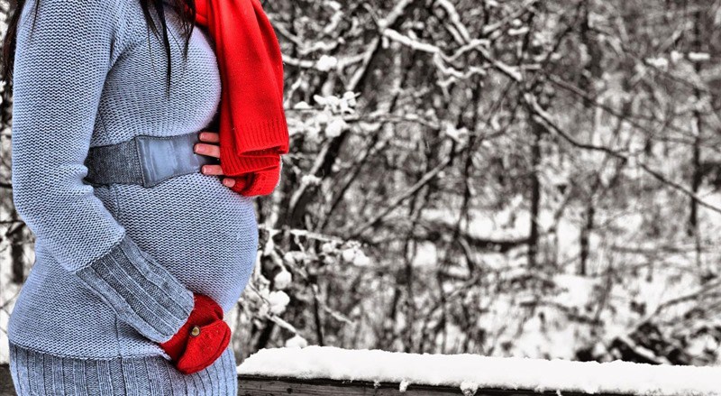 Чего следует избегать, будучи беременной в зимний период времени