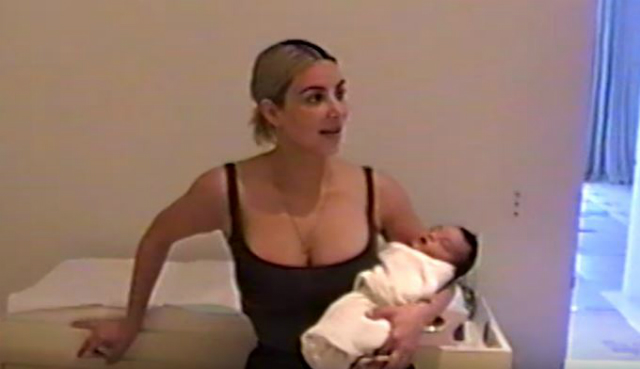 Prima fotografie cu Chicago, al treilea copil al lui Kim Kardashian