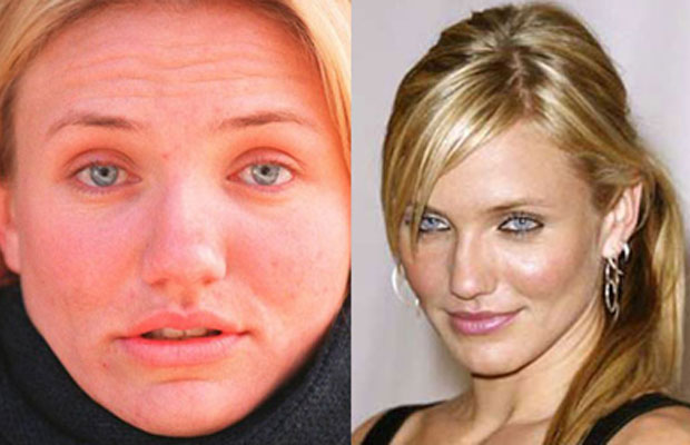 20 шокирующих фотографий самых популярных знаменитостей без макияжа. Вы даже не узнаете их!