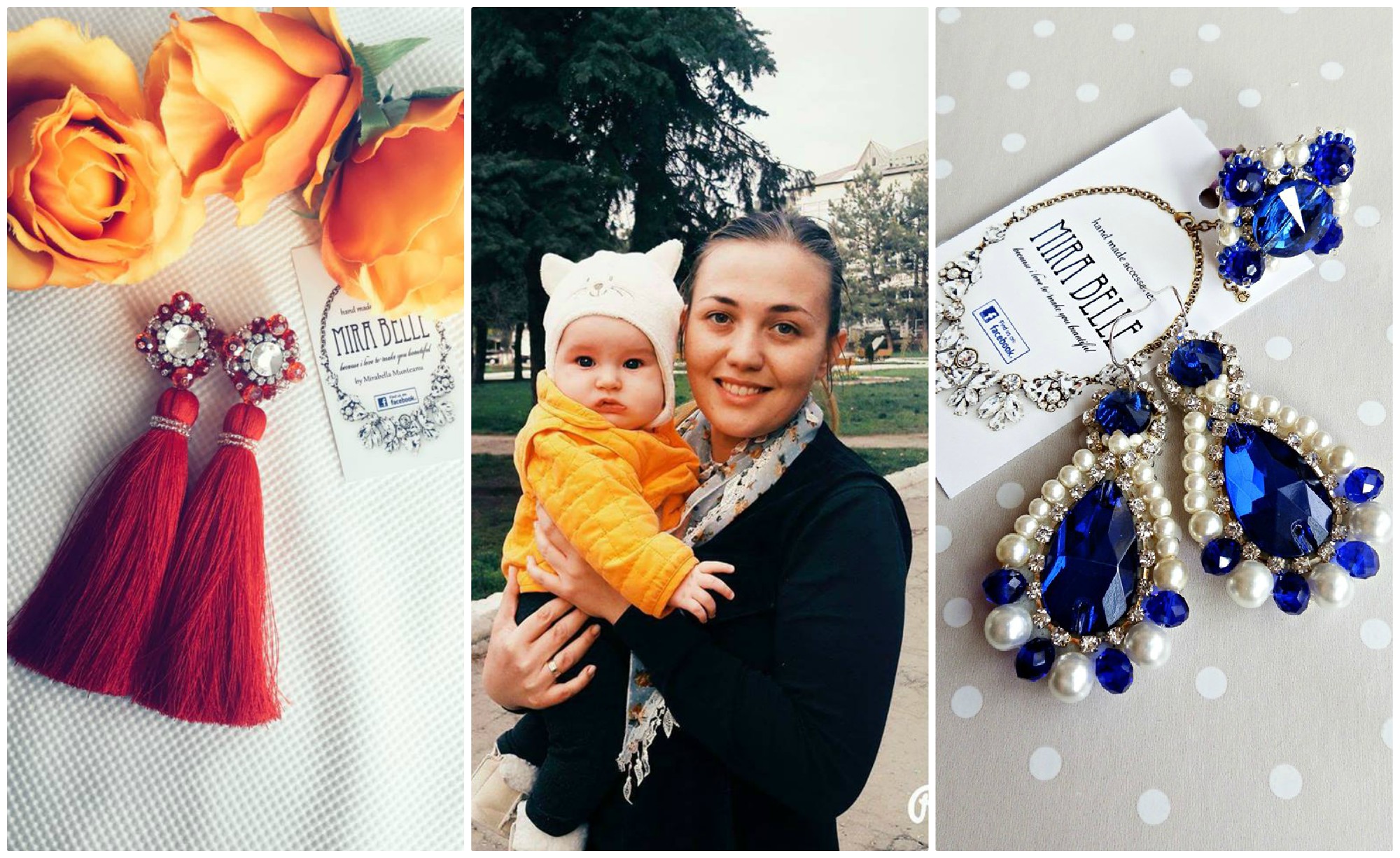 O mămică din Chișinău creează bijuterii exclusive pentru femei