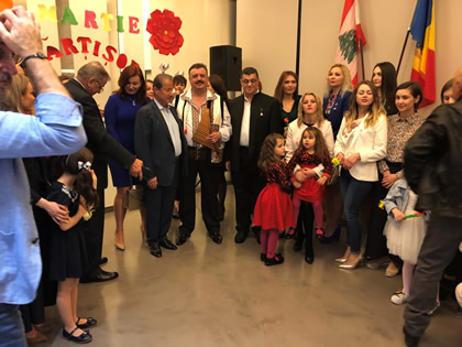 Ecoul sărbătorilor moldovenești la Beirut