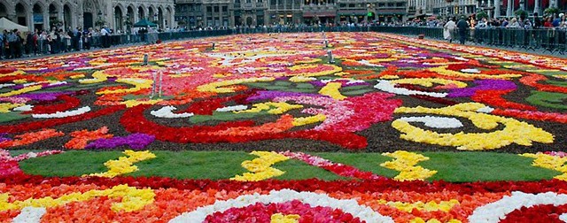 В канун Пасхи на ПВНС появится ковер из живых цветов
