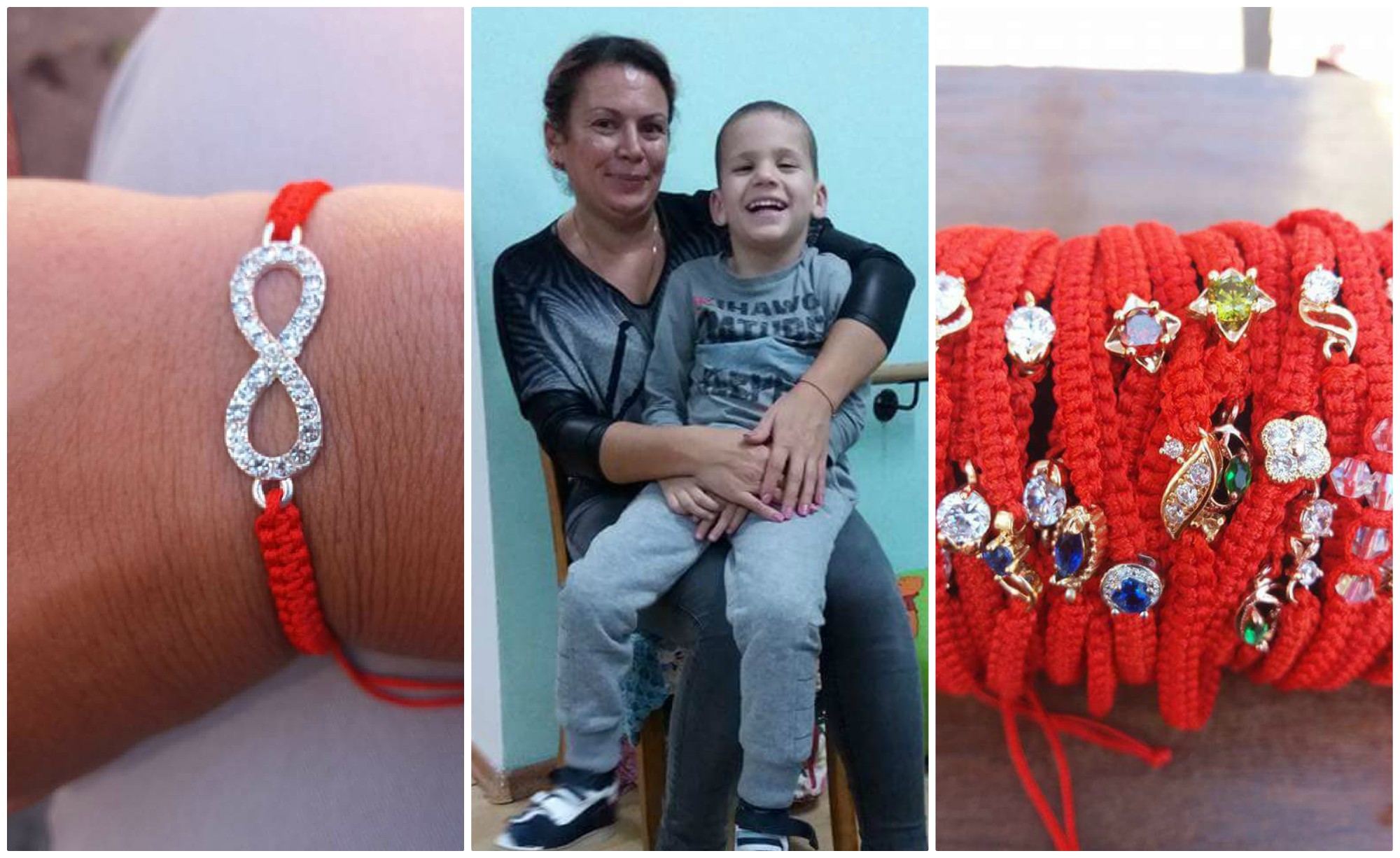 O mamă confecționează brățări talisman pentru a-și salva copilul grav bolnav