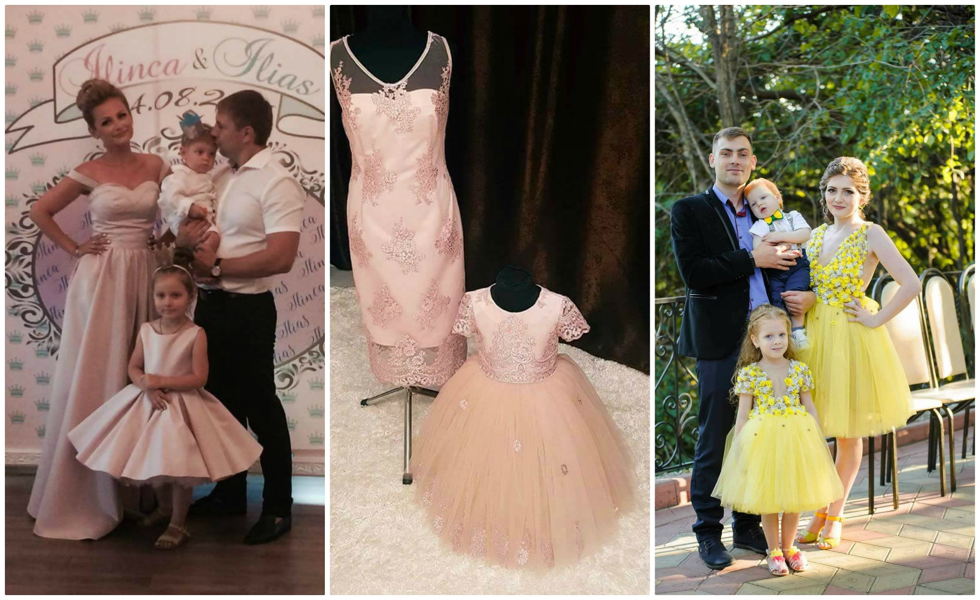 Мамочка из Кишинева создаёт кокетливые платьица в стиле мама-дочка