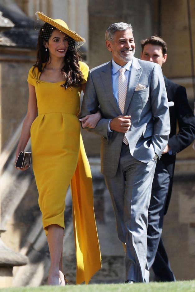 Ce ținute au purtat vedetele la nunta prințului Harry și a lui Meghan Markle