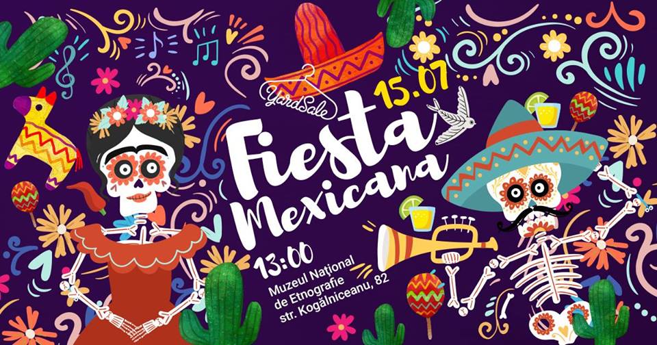 YARD SALE Fiesta Mexicana - cea mai nebună zi din această vară!