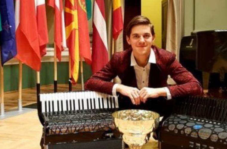 Первый молдаванин – победитель мирового чемпионата аккордеонистов