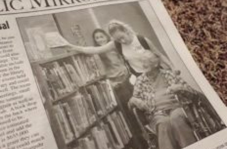 O tânără de la noi a ajuns pe prima pagină a unui ziar din SUA