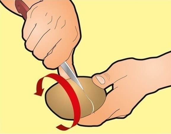 Cum se curăță un cartof fiert în câteva secunde? Este pe cât se poate de simplu!