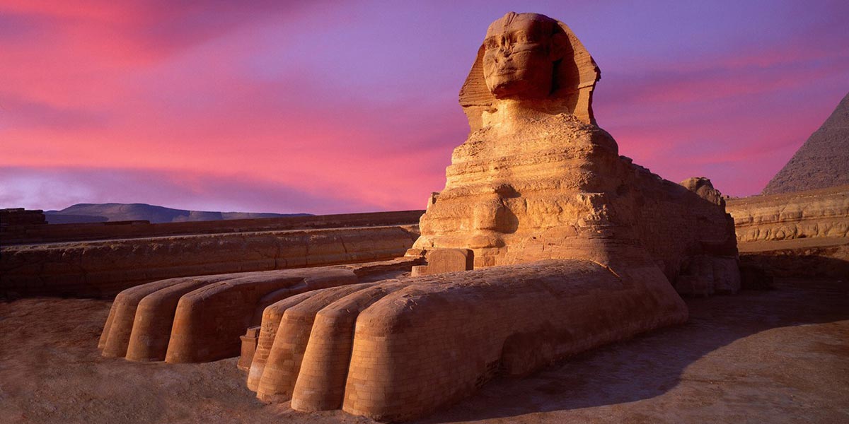 Sfinxul egiptean a fost redeschis după restaurare