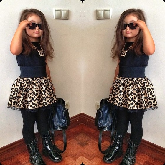 Стиль звездных детей: самые модные образы трехлетней дочери Джигана