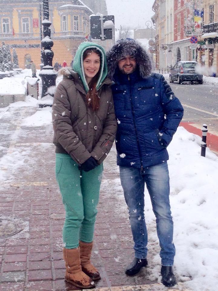Adrian Ursu şi soţia sa îşi petrec a doua lună de miere la – 20°C!