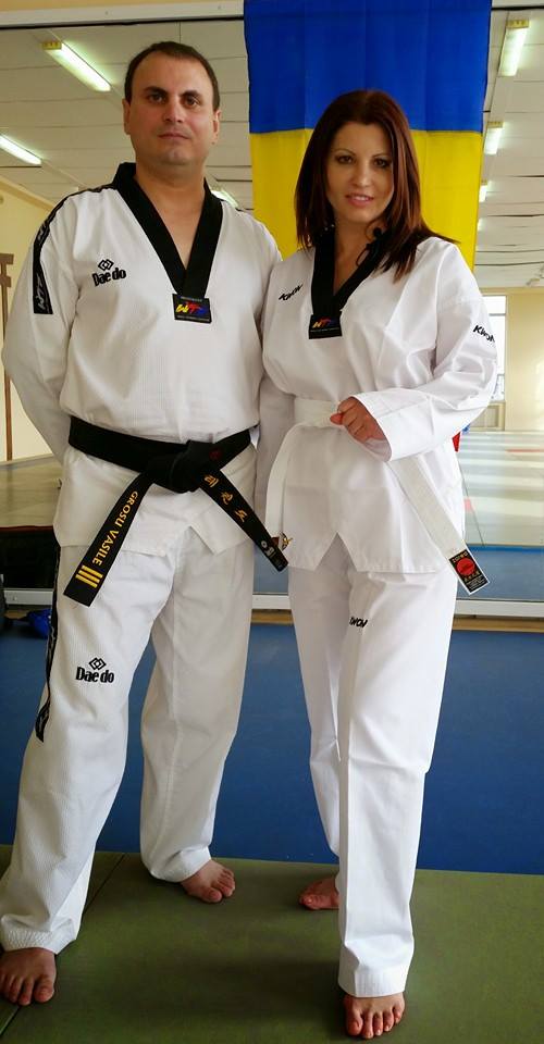 Victoria Lungu s-a luat la bătaie cu o dublă campioană la taekwondo!