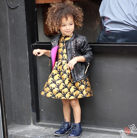 Эта 3-летняя малышка - самый модный ребенок в мире!