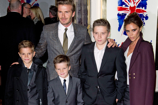 David Beckham: le permitem copiilor tot!