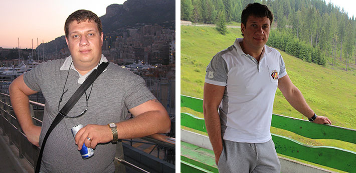 Pavel Golovin: Datorită DietSolution, în 5,5 luni am dat jos 52 de kg