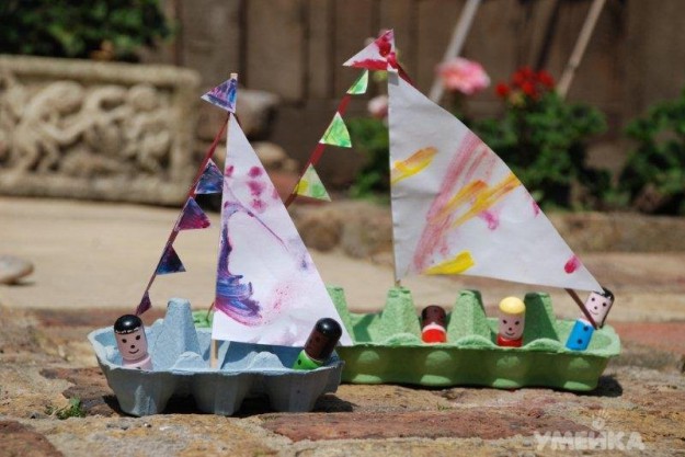 11 идей для создания игрушечных корабликов