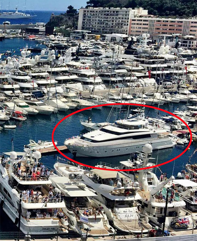 Британский миллиардер подарил русской жене Кристине Сысоевой 50-метровую яхту