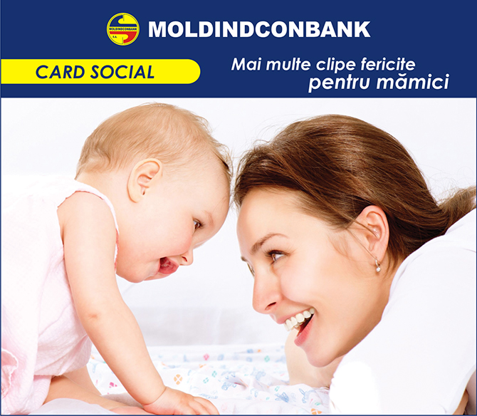 Acum primiţi indemnizaţia pentru copil la Moldindconbank!