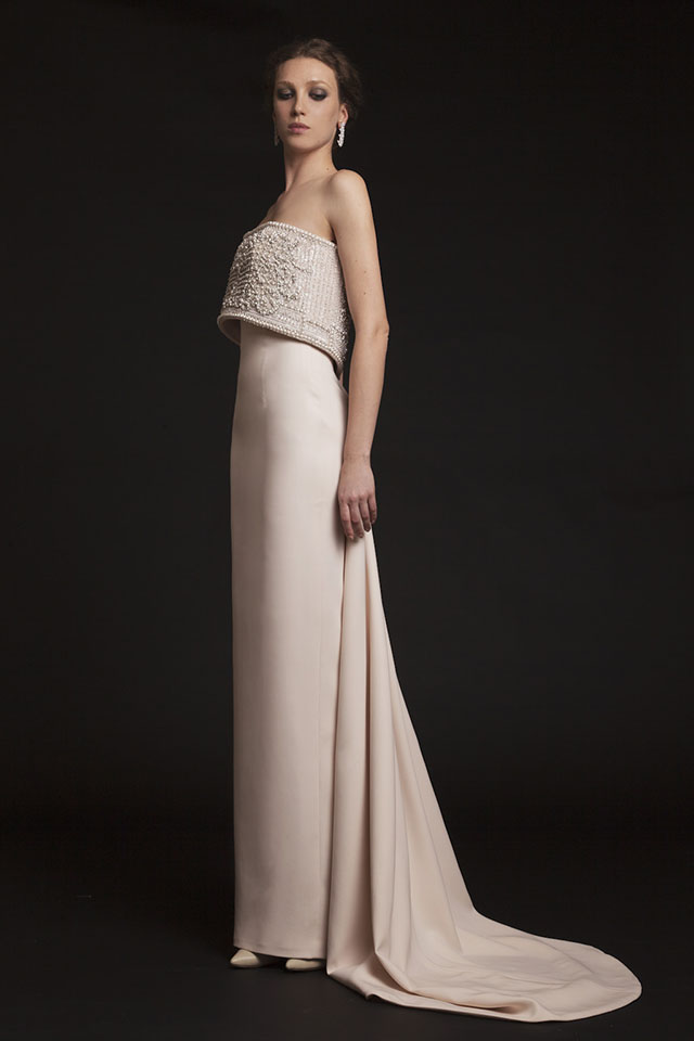 Пудровая роскошь «Последней весны»: Couture 2015 от Krikor Jabotian