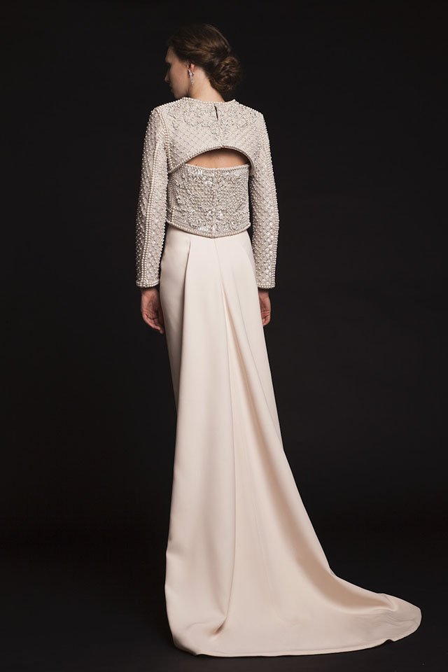 Пудровая роскошь «Последней весны»: Couture 2015 от Krikor Jabotian