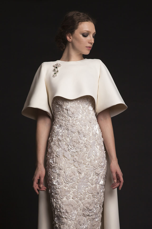 Пудровая роскошь «Последней весны»: Couture 2015 от Krikor Jabotian