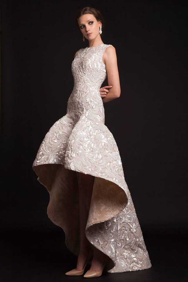 Пудровая роскошь «Последней весны»: Couture 2015 от Krikor Jabotian