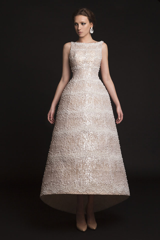 Пудровая роскошь «Последней весны»: Couture 2015 от Krikor Jabotian