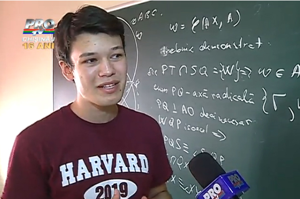 Tanarul moldovean, invitat sa invete matematica la Harvard