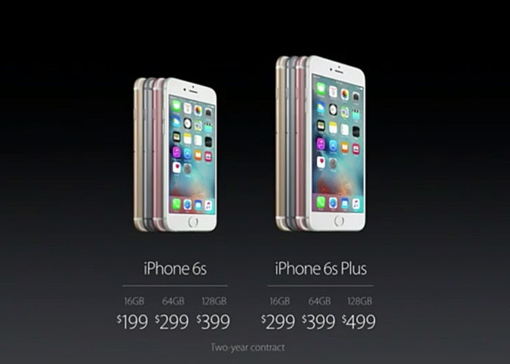 Apple представила iPhone 6S и 6S Plus
