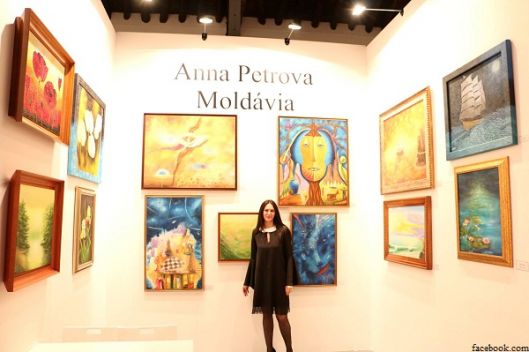 Художница из Молдовы экспонировала свои работы в Лиссабоне