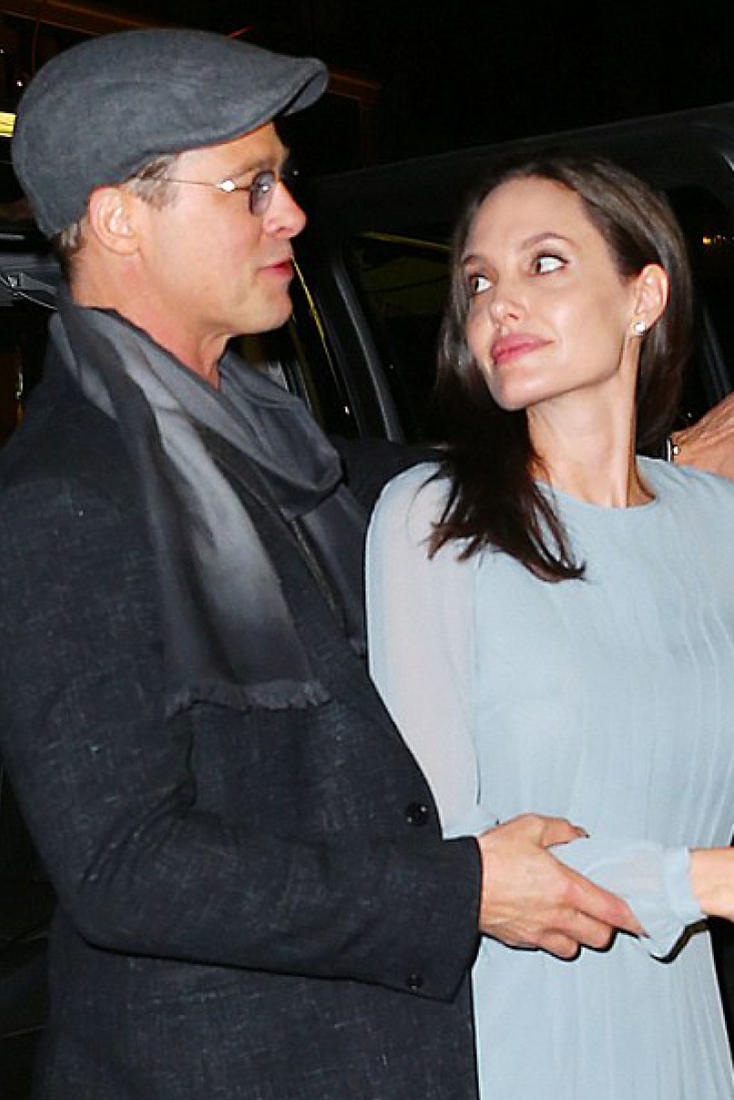 Анджелина Джоли и Брэд Питт впервые за долгое время вышли в свет вместе