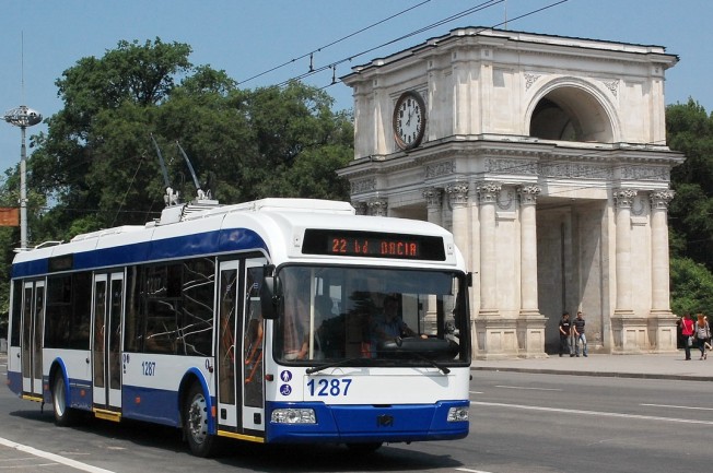 В кишиневских троллейбусах в скором времени может появиться Wi-Fi