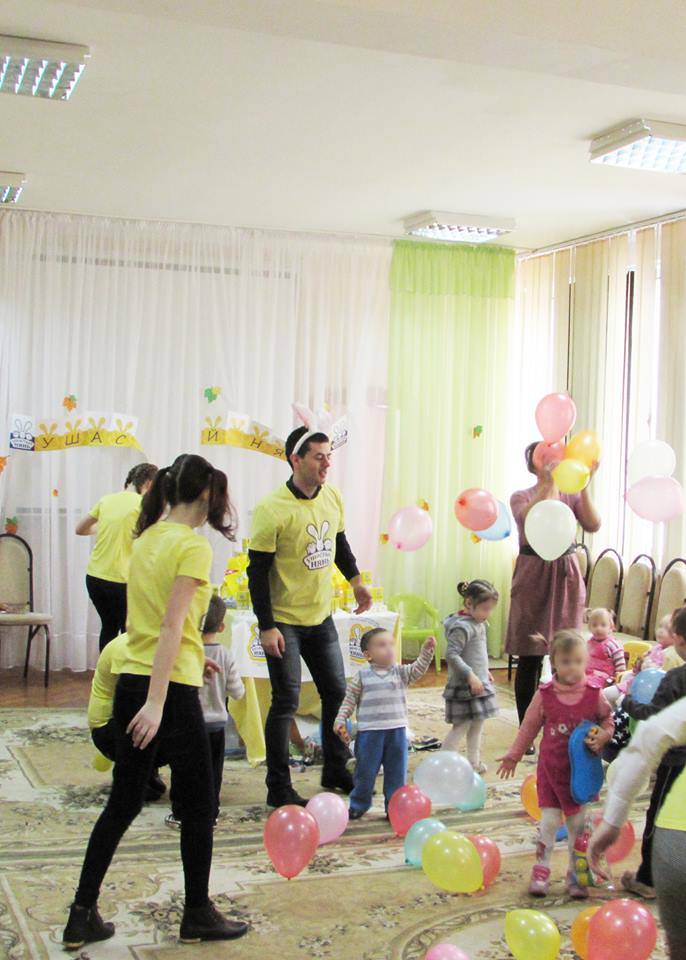 Благотворительная акция "Ушастый Нянь" для Кишиневского дома малютки