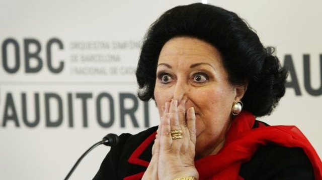 Celebra soprană Montserrat Caballe, condamnată la șase luni de închisoare