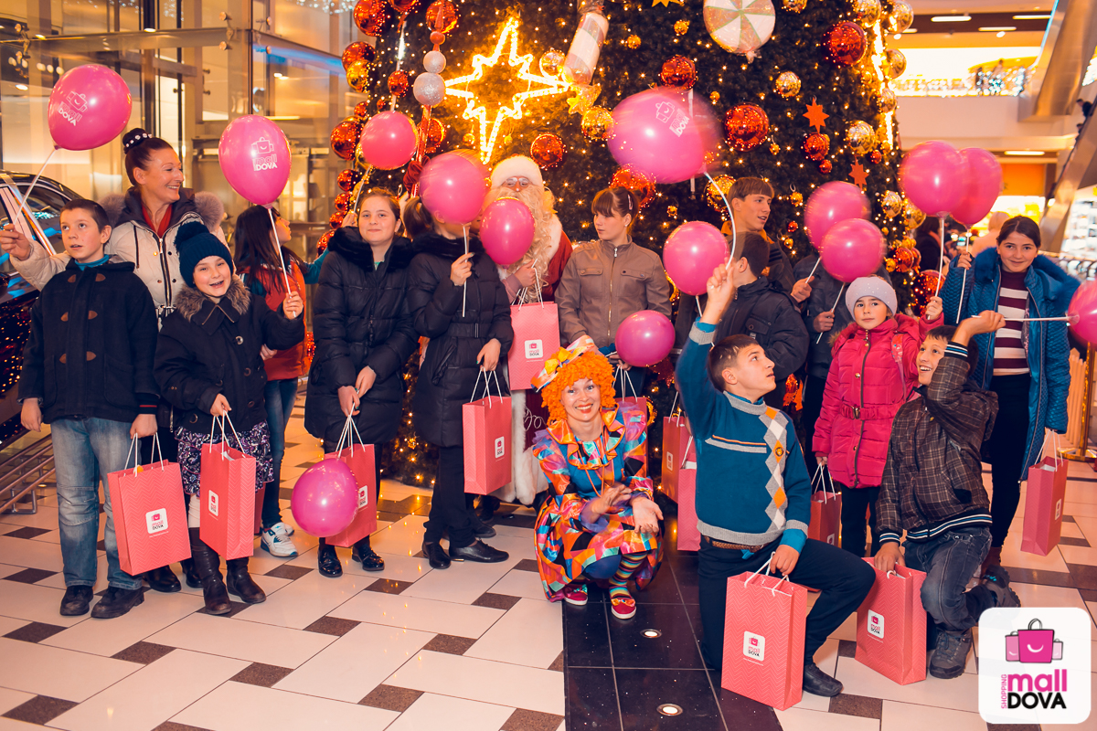 Poveste de iarnă pentru copiii defavorizați, la Shopping MallDova