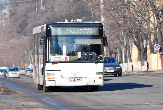 Автобусы и троллейбусы Кишинева снабдят системой GPS