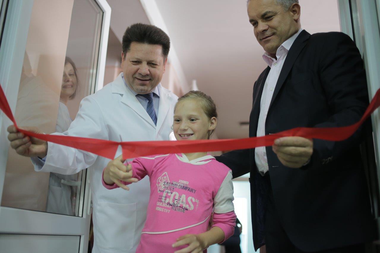 În Secţia de gastrologie a Institutului Mamei şi Copilului a fost inaugurată o cameră de joacă
