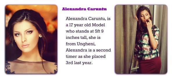 «Miss Moldova» Alexandra Căruntu, în TOP 5 favorite la Miss World 2014!