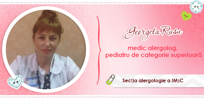 Alergia la frig în cazul copiilor. Interviu cu specialistul Georgeta Rusu