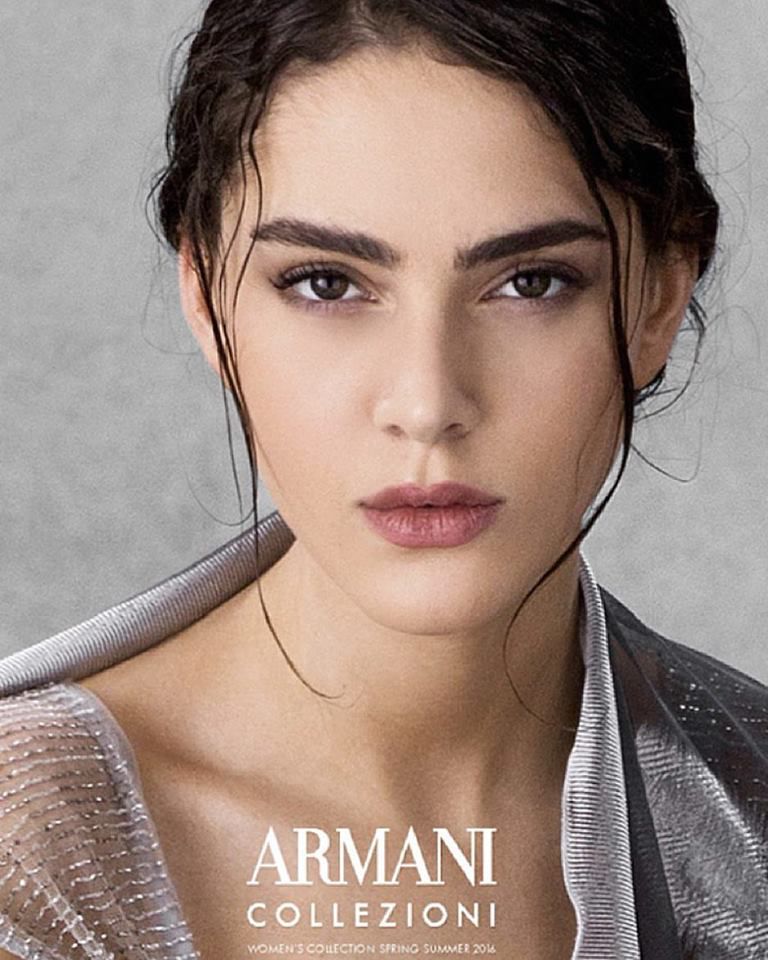 Новым лицом Armani стала 17-летняя грузинская модель