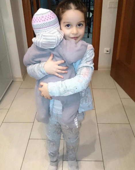 Ксения Бородина показала детское фото