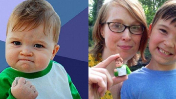 Самый известный ребенок Интернета вырос и заработал $100 тысяч на лечение отца