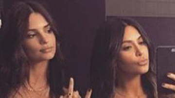 Кардашьян и Ратайковски «взорвали» Интернет совместным обнаженным селфи