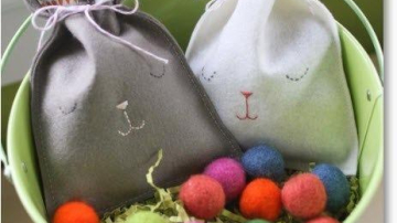 Iepuraș de Paște pentru dulciuri