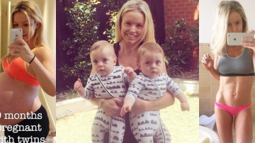 O australiancă impresionează cu felul în care arată după ce a născut gemeni