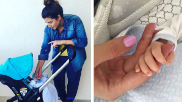 У новорожденного сына Жасмин первые достижения